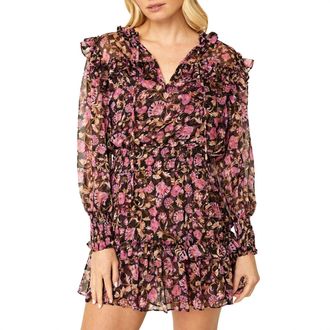 Misa Karla Dress In Rosetta Fleur