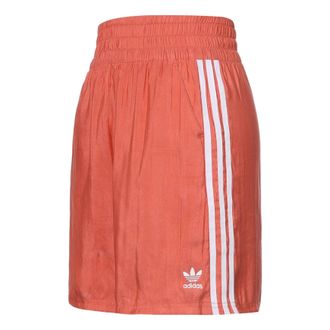 adidas (WMNS) adidas originals Satin Sports Red Shorts FM2631
