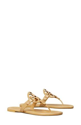 Tory Burch Miller Sandal in Honeycomb Tan at Nordstrom, Size 10.5