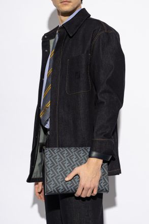 Fendi Handbag, Mens, Navy Blue