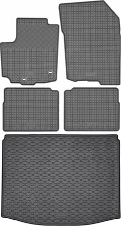 OEM Juego De Alfombrillas De Goma Para El Suzuki S-cross Iii Hybrid Suv A Partir De Noviembre De 2021 + Alfombrilla Para El Maletero