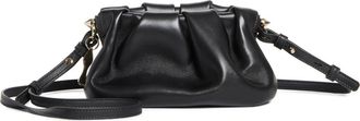 Christian Louboutin Mini Eva Leather Crossbody Bag in Bk01 Black at Nordstrom