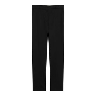 Max Mara Straight Trousers, female, Black, Size: XS Pantalone Lungo