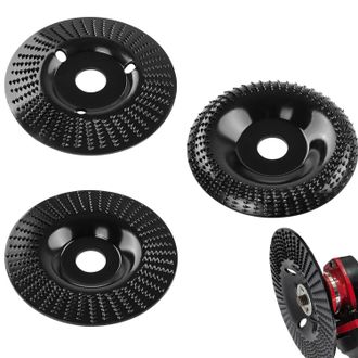 OEM Juego De 3 Discos Abrasivos De 125 Mm Para Madera, Ideales Para Dar Forma, Lijar, Cortar Y Tallar Madera. Discos Para Amoladora Angular