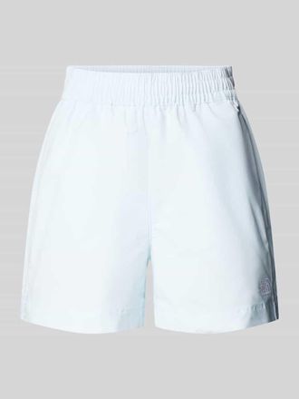 The North Face Regular Fit Shorts mit Label-Stitching in Hellblau, Gr&ouml;&szlig;e XS