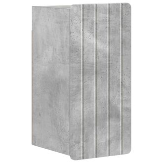 vidaXL Armario De Pared Para Ba&ntilde;o Zwolle Gris Hormig&oacute;n 30 X 31 X 63 Cm Vidaxl