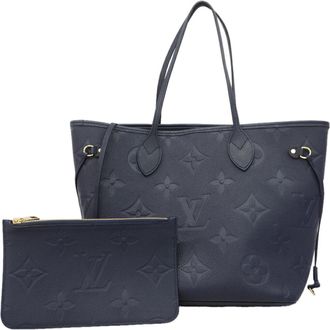 Louis Vuitton Navy Tote Bag (Pre-Owned)