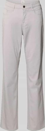 Brax Brax Flared Fit Stoffhose mit Lyocell-Anteil Modell Carola in Hellgrau, Gr&ouml;&szlig;e 40K