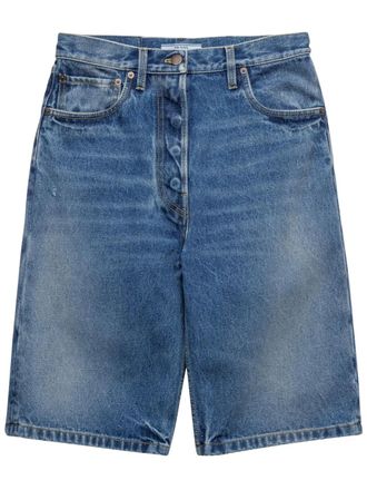 ショートパンツ PRADA Women Shorts  Burmudas P240HSOOO11CZ F0480 GREY Prada Wool Shorts | Grey | FARFETCH