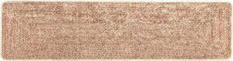 vidaXL Pasillo De Alfombra Marsa Marr&oacute;n 80 X 400 Cm Poli&eacute;ster Y Pvc Vidaxl