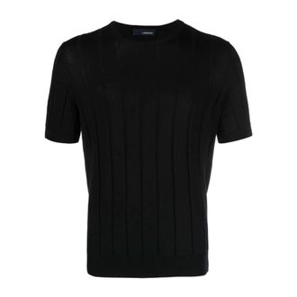 Lardini Heren, Truien, Zwart, Maat: 3XL Katoen