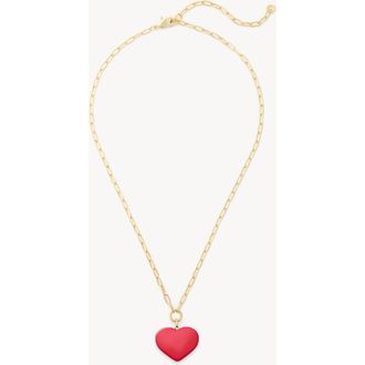 Machete Jewelry Mini Heart Pendant Necklace in Ruby at Nordstrom