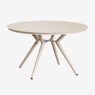 Sklum Sklum - Mesa De Comedor Redonda En Aluminio Valerie