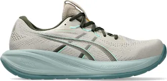 Asics Mens GEL-Cumulus 28 Road-Running Shoes Khaki 10.5