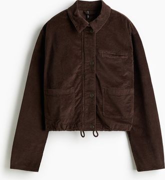 H&M Cordjacke - Brown