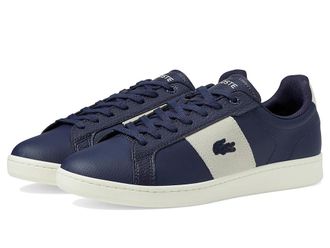 Lacoste Carnaby Pro CGR Sneakers Mens Shoes Navy/Off-White : 11 M, Leather