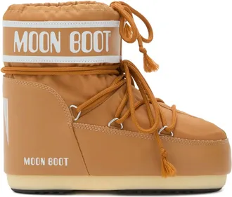 Moon Boot Icon padded logo-band boots - unisex - PVC/Synthetic Rubber/Polyamide/Polyester/Polyurethane - 36/38 - Brown