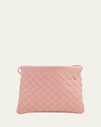 Bottega Veneta Small Leather Pouch Crossbody Bag