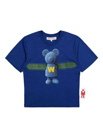 Walter Van Beirendonck Bear Micro t-shirt - Blue