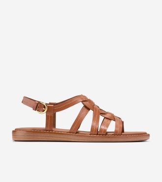 Cole Haan Womens Kami Interwoven Thong Sandals - Brown Size 10.5