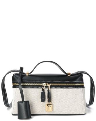 Tiffany & Fred Canvas & Leather Crossbody