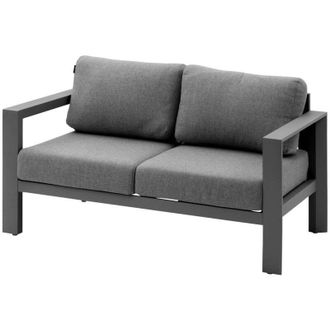 Hesperide Hesperide - Divano da giardino a 2 posti in alluminio e olefina evasion graphite - Hesp&eacute;ride