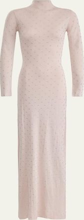 Altuzarra Kaplan Embellished Jersey Mock-Neck Maxi Dress