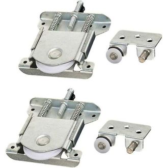 OEM Rodillos Para Puertas Correderas De Armario (2 Piezas), Piezas Para Puertas Correderas De Armario, Ruedas, Rodillos, Gu&iacute;as Para Puertas De Armario, Ro