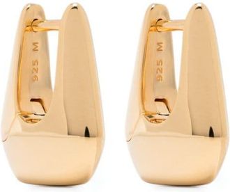 Missoma x Lucy Williams Arco hoop earrings - women - Other fibres - One Size - Gold