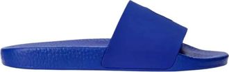 Ralph Lauren Flip-flops met logo - Heren - Sandalen - Blauw - 39 EU - Leer - Schoenen