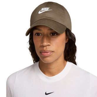 Nike Mens Club H86 Adjustable Cap - Brown/White Size M/L
