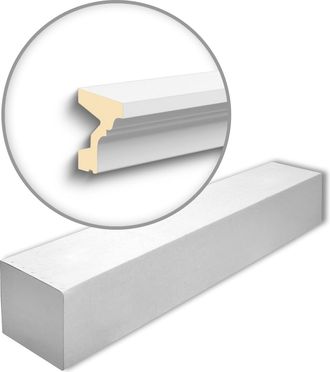 NMC Fa10-box Domostyl Noel Marquet 1 Caja 6 Piezas Alfeizar De Ventana Perfil De Fachada Dise&ntilde;o Atemporal Cl&aacute;sico Blanco 12 M - Nmc