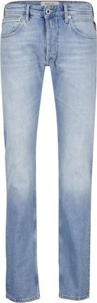 Replay Jeans, Heren, Blauw, W38 L34, Katoen, Grover Slim-fit Jeans