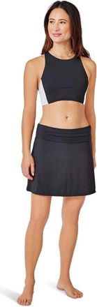 Carve Designs Rowan Skirt Womens Black Stretch Foldover Waistband KFC147