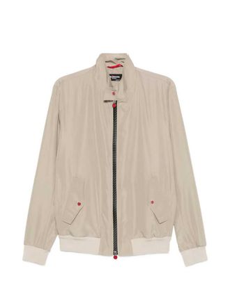 Kiton Giubbotto bomber con cerniera Kiton