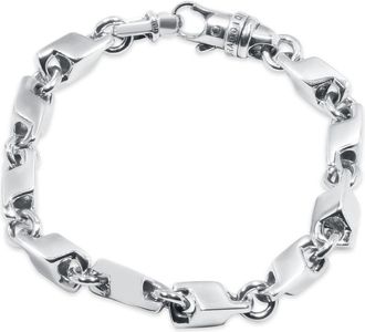 Pompeii3 Mens Seed & Rolo Link 14k Gold (54gram) or Platinum (86gram) 7mm Bracelet 8