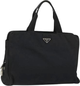 Prada Pre-owned Handbags, female, Black, Size: ONE SIZE Pre-owned Vintage Hand Bag
