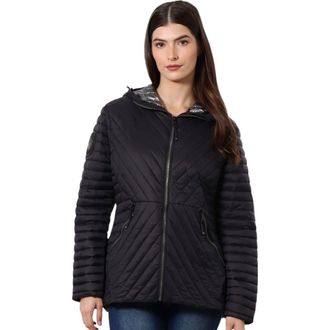 Canada Weather Gear Womens Packable Lightweight Quilted Puffer Jacket in Black at Nordstrom, Size Medium