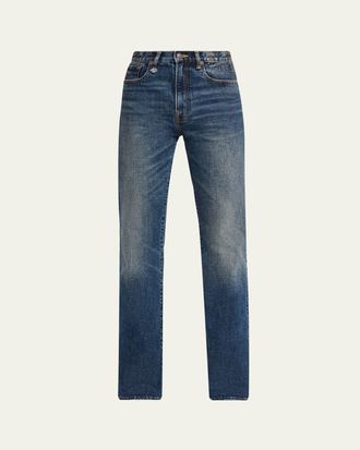 R13 Jane High-Rise Straight Jeans
