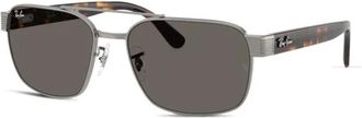 Ray-Ban Accessoires, unisex, Grijs, 61 MM, Rb 3751 004B1 Zonnebrillen