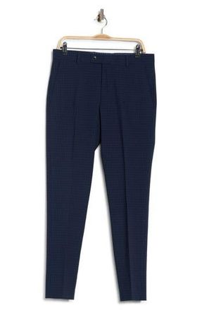 Original Penguin Check Tapered Leg Pants in Navy at Nordstrom Rack, Size 32 X 30