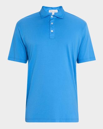 Peter Millar Mens Crown Comfort Pima Cotton Polo Shirt