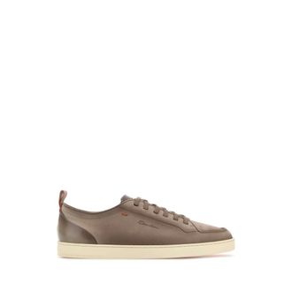 Santoni Sneakers, male, Gray, Size: 10 1/2 US OFF Duty Sneakers