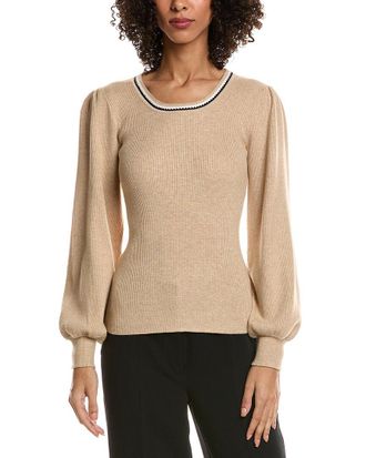 T Tahari Blouson Sleeve Pullover