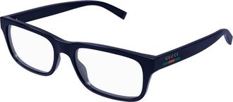 Gucci Demo Rectangular Mens Eyeglasses GG1858O 003 56