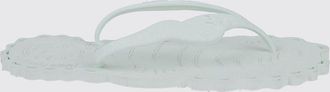 Zimmermann Seafoam Rubber Low-Heeled Flip-Flop Sandals with Open Toe