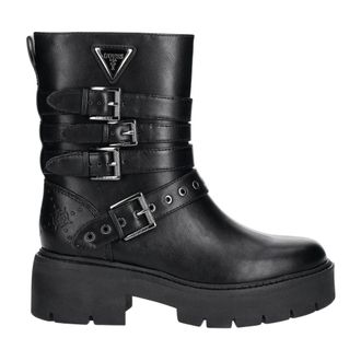 Guess Dames, Schoenen, Zwart, Maat: 40 EU Leer