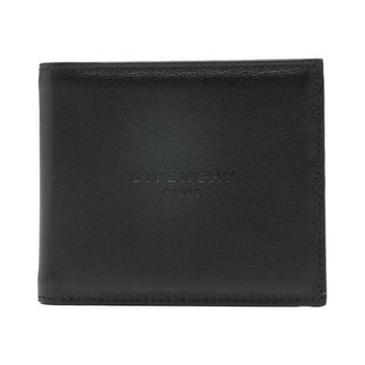 Givenchy Wallets & Cardholders, male, Black, ONE SIZE, Leather Bifold Wallet