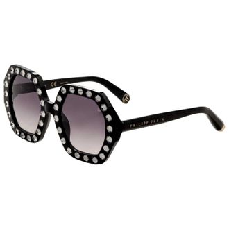 Philipp Plein Philipp Plein Womens 53mm Black Sunglasses SPP039S530700