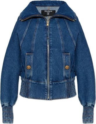 Balmain Mujer, Chaquetas, Azul, Talla: XS